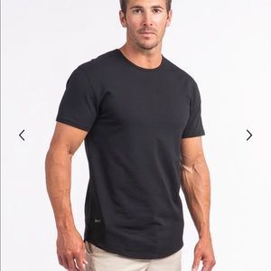 BYLT: Drop-Cut: LUX black shirt